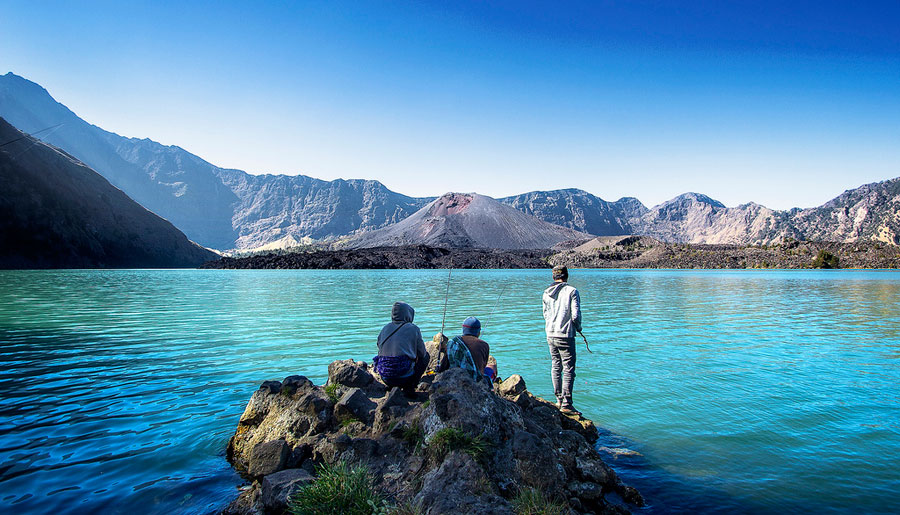 Wisata Gunung Rinjani_Danau Segara Anak